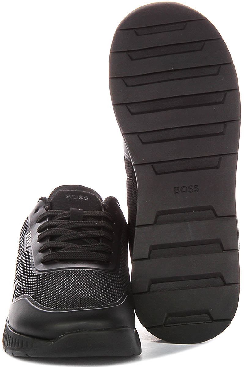 Boss Titanium Runner In Black For Men