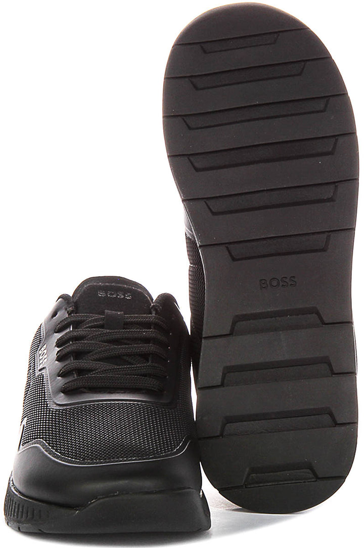 Boss Titanium Runner In Black For Men