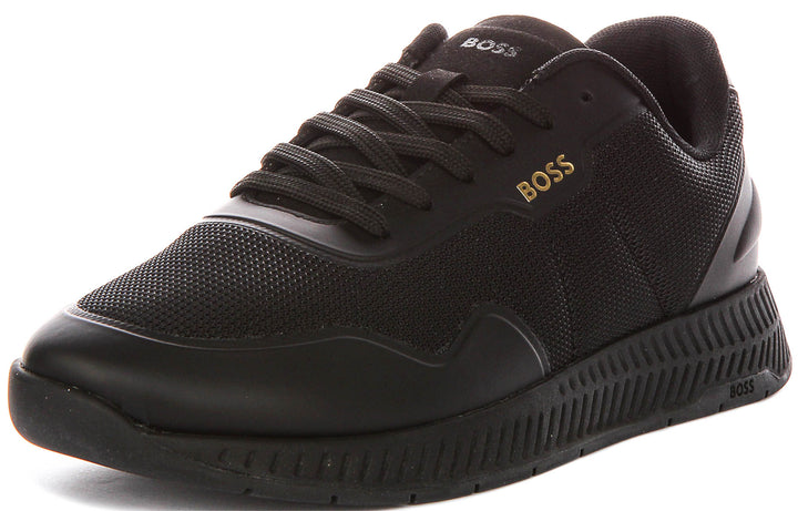 Boss Titanium Runner In Black For Men