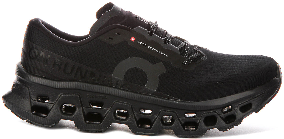 On Running Cloudmonster 3 In All Black For Men