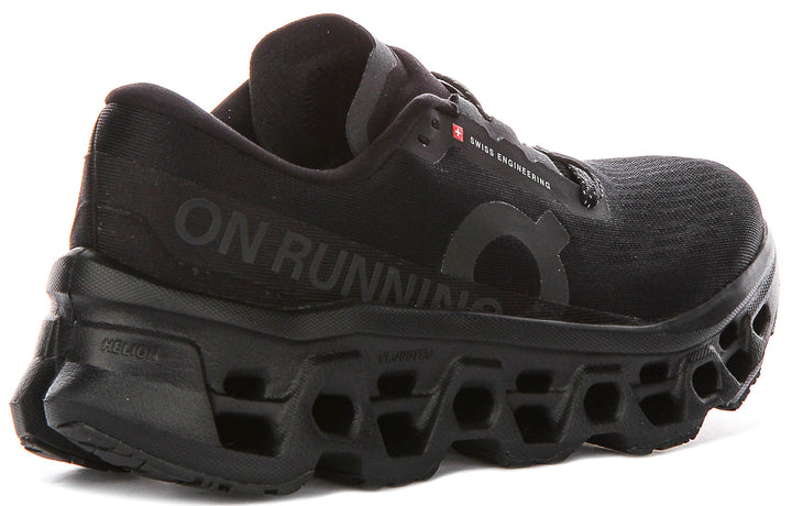 On Running Cloudmonster 3 In Black For Women
