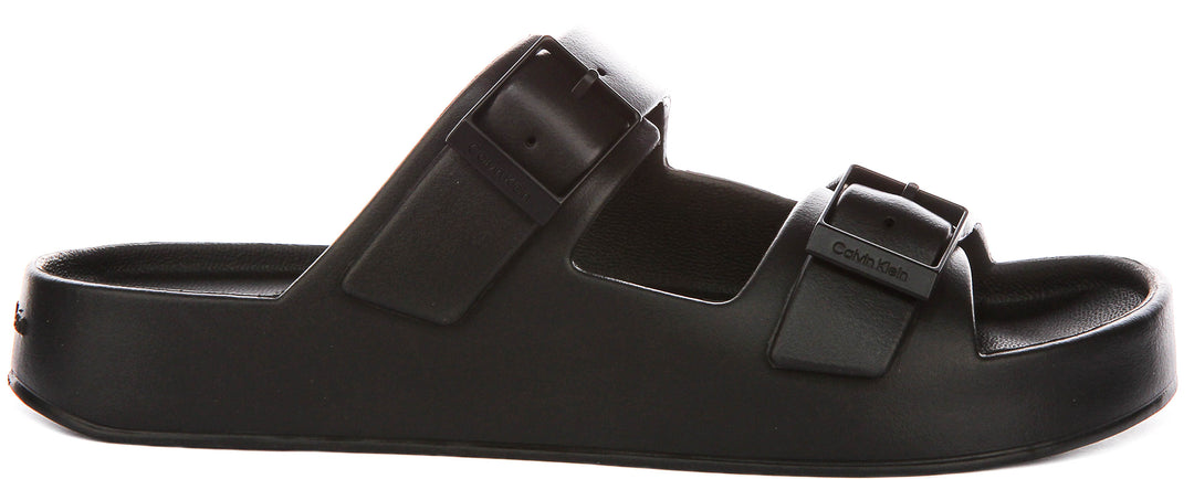Calvin Klein Jeans Ergon Sandals Eva In Black For Men