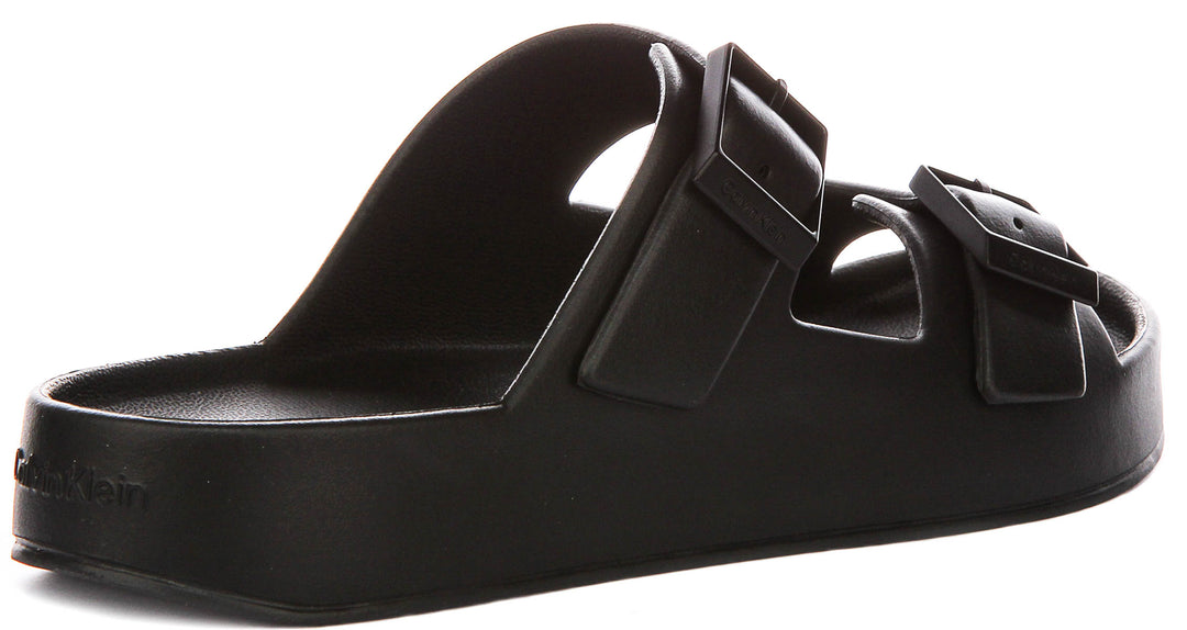 Calvin Klein Jeans Ergon Sandals Eva In Black For Men