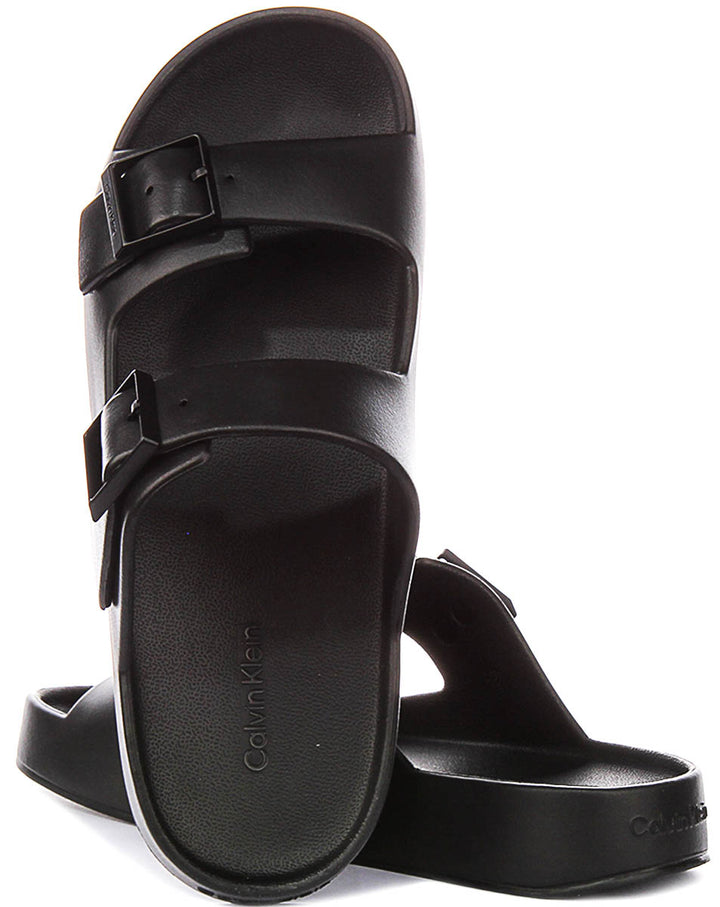 Calvin Klein Jeans Ergon Sandals Eva In Black For Men