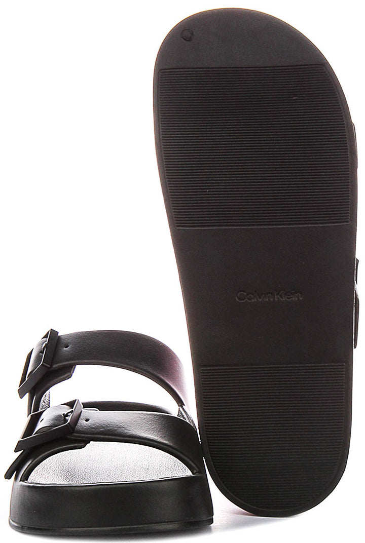 Calvin Klein Jeans Ergon Sandals Eva In Black For Men