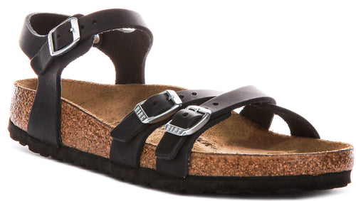 Birkenstock Kumba In Black For Women | Regular Fit