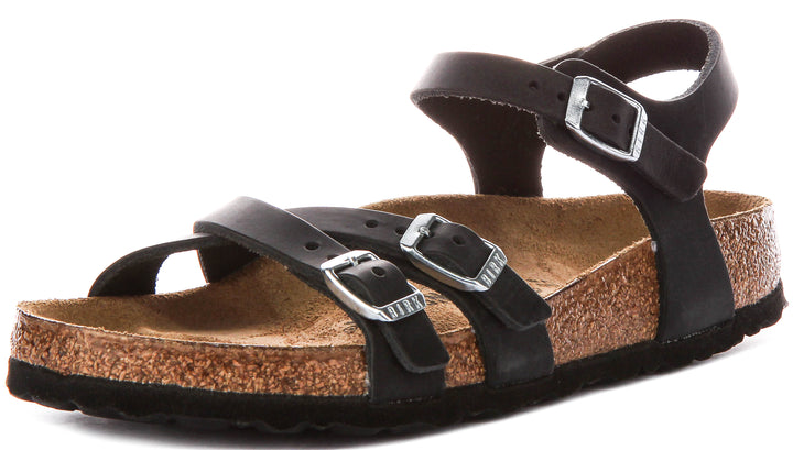Birkenstock Kumba In Black For Women | Regular Fit