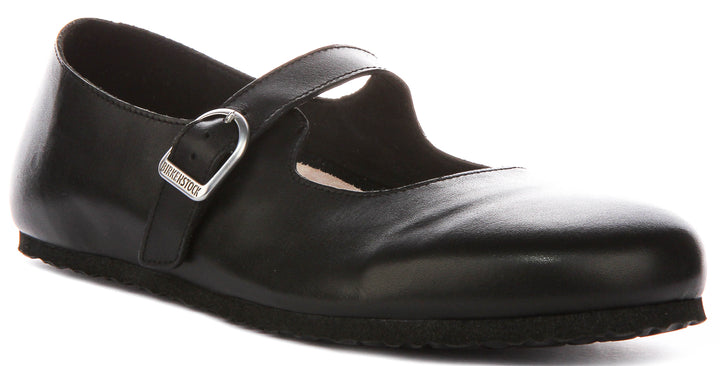 Birkenstock Santa Clarita In Black | Regular Fit