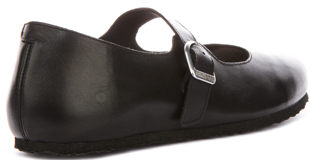 Birkenstock Santa Clarita In Black | Regular Fit
