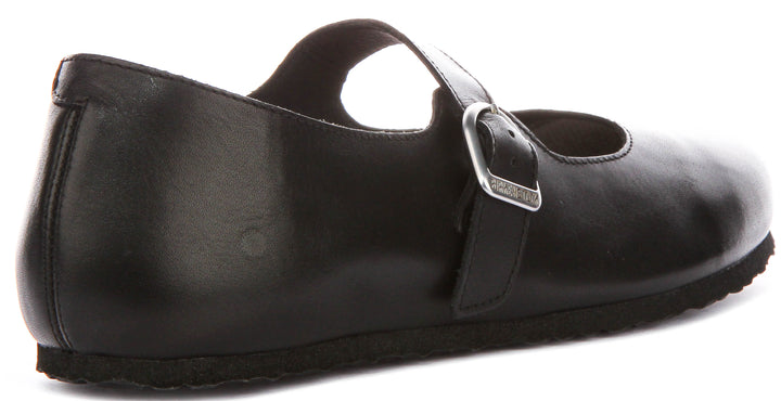 Birkenstock Santa Clarita In Black | Regular Fit