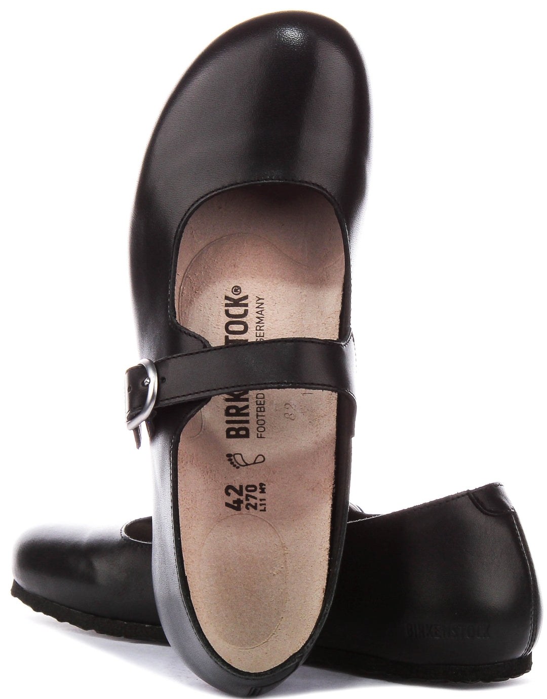 Birkenstock Santa Clarita In Black | Regular Fit