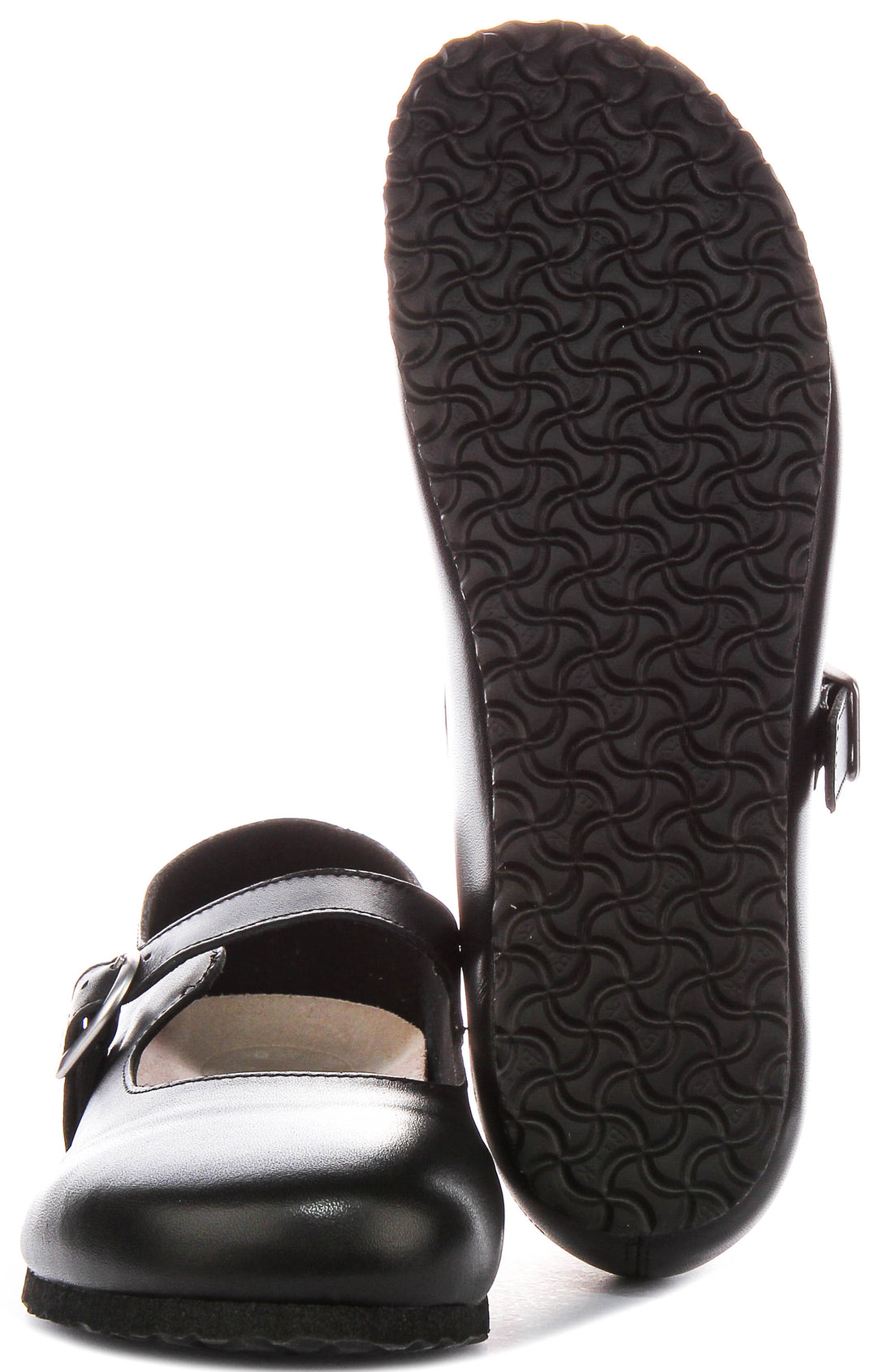 Birkenstock Santa Clarita In Black | Regular Fit