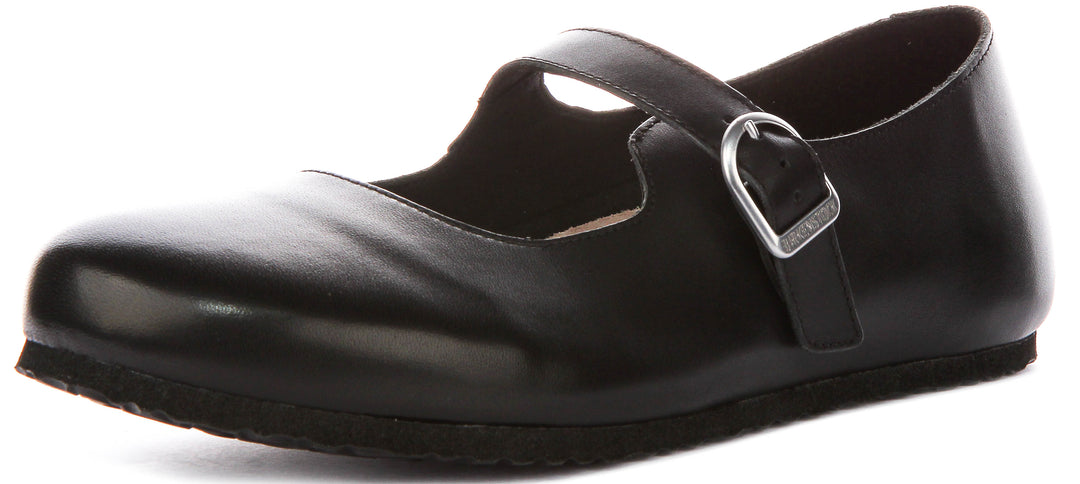 Birkenstock Santa Clarita In Black | Regular Fit