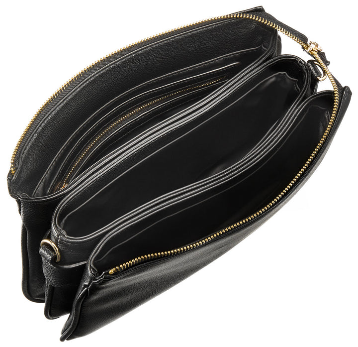 Valentino Barn Crossbody Bag In Black For Women