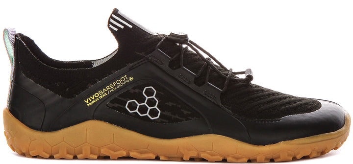 Vivobarefoot Prim Trl Knt Fg In Black For Women