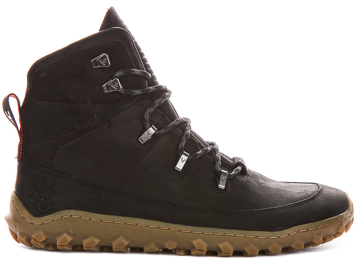 Vivobarefoot Tracker Leather In Black For Women