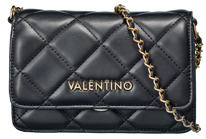 Valentino Ocarina Flap Crossbody Bag In Black For Women