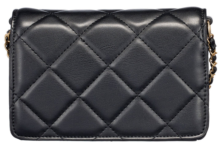 Valentino Ocarina Flap Crossbody Bag In Black For Women