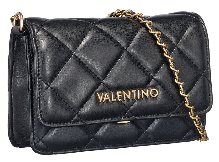 Valentino Ocarina Flap Crossbody Bag In Black For Women