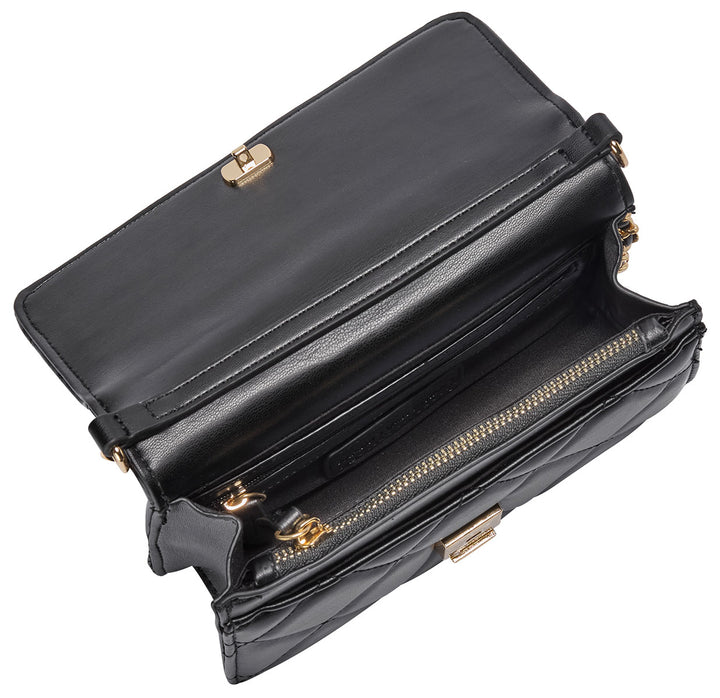 Valentino Ocarina Flap Crossbody Bag In Black For Women