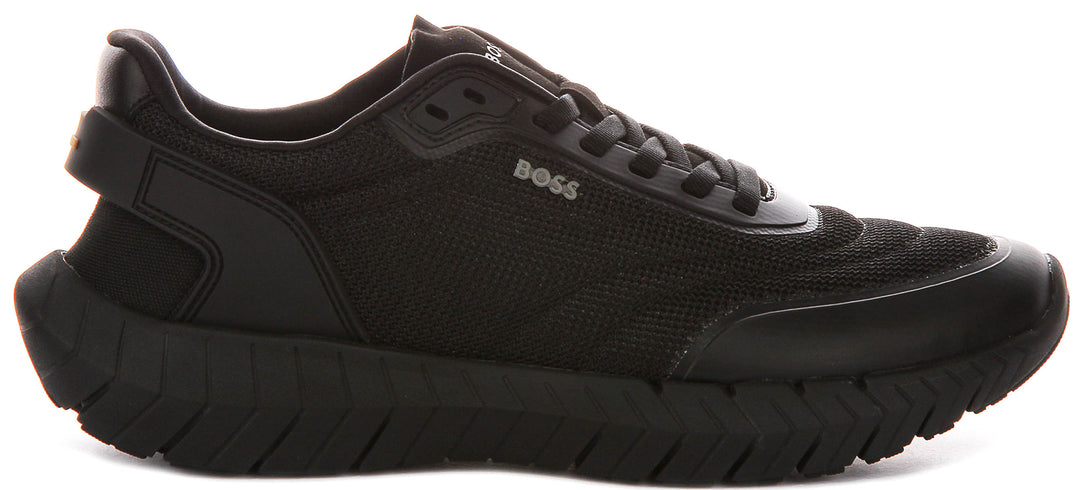 Boss Motion Knit In Black For Men