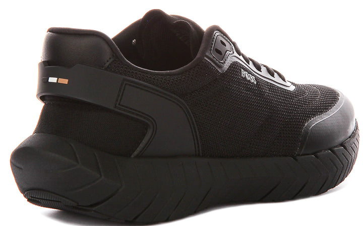 Boss Motion Knit In Black For Men