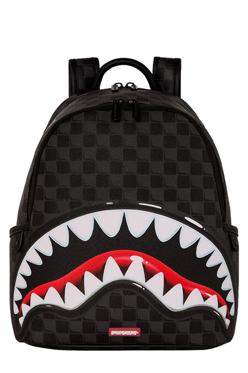 Sprayground Sharks In Paris Hyper Puff Savage Backpack In Black