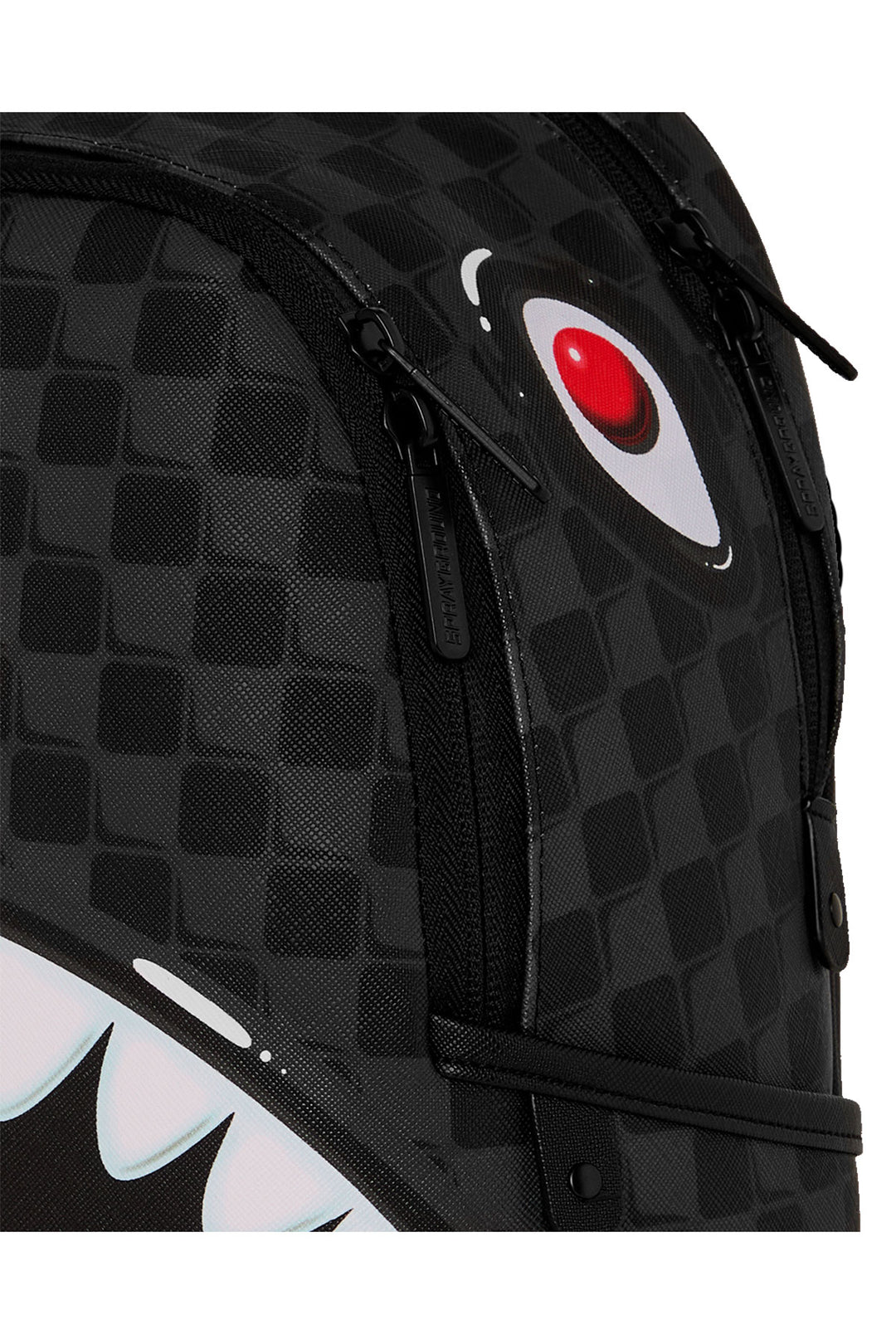 Sprayground Sharks In Paris Hyper Puff Savage Backpack In Black