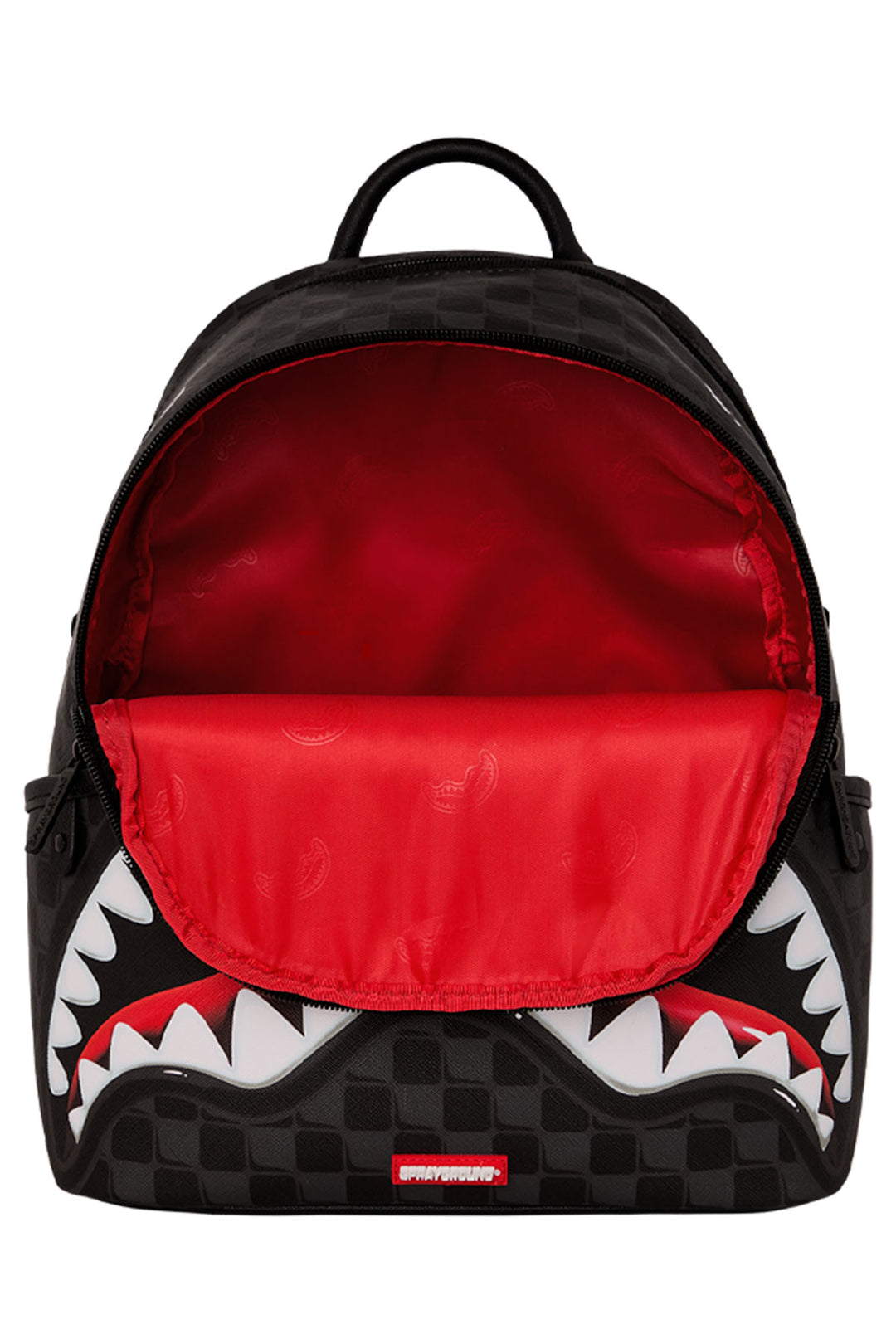 Sprayground Sharks In Paris Hyper Puff Savage Backpack In Black