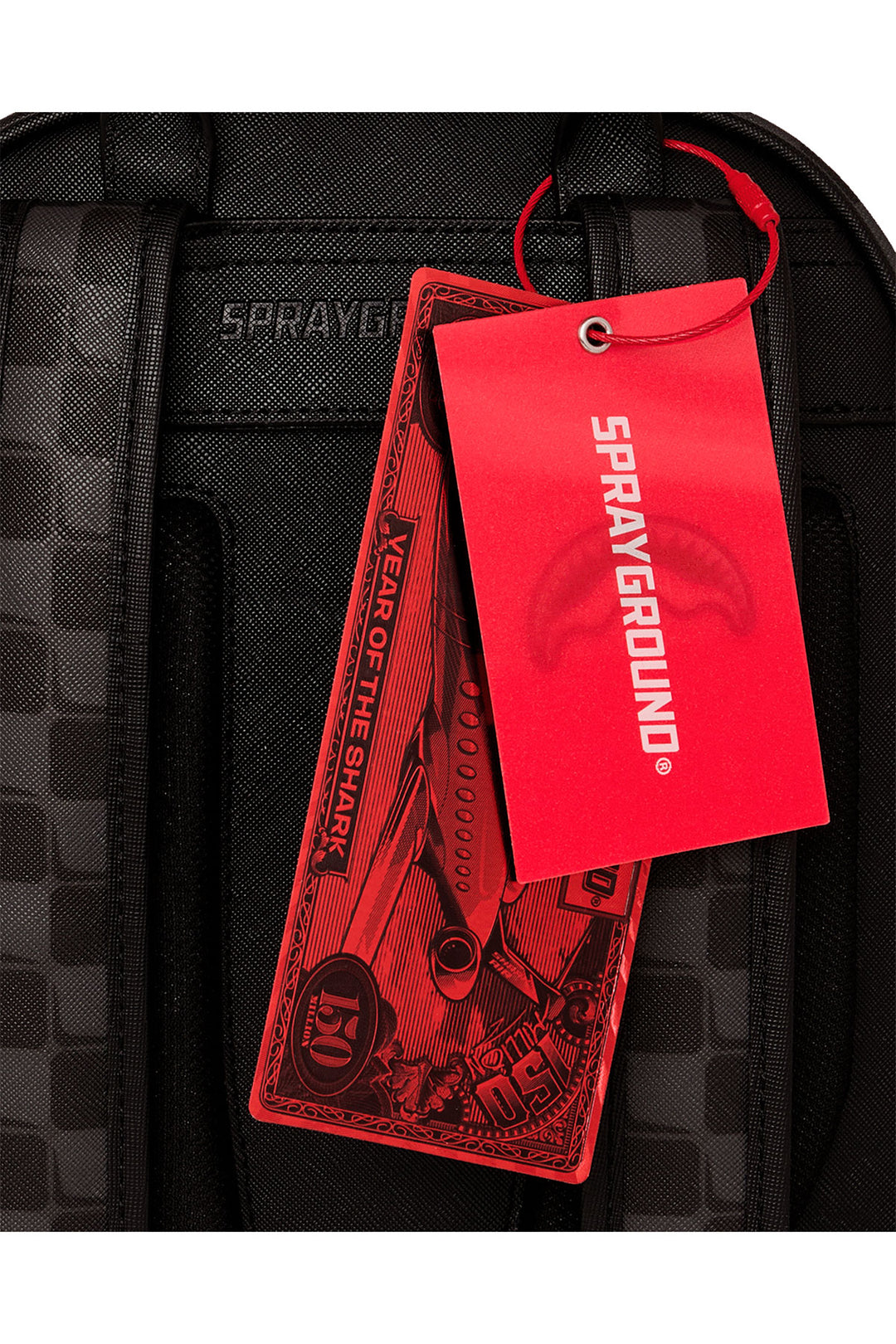 Sprayground Sharks In Paris Hyper Puff Savage Backpack In Black