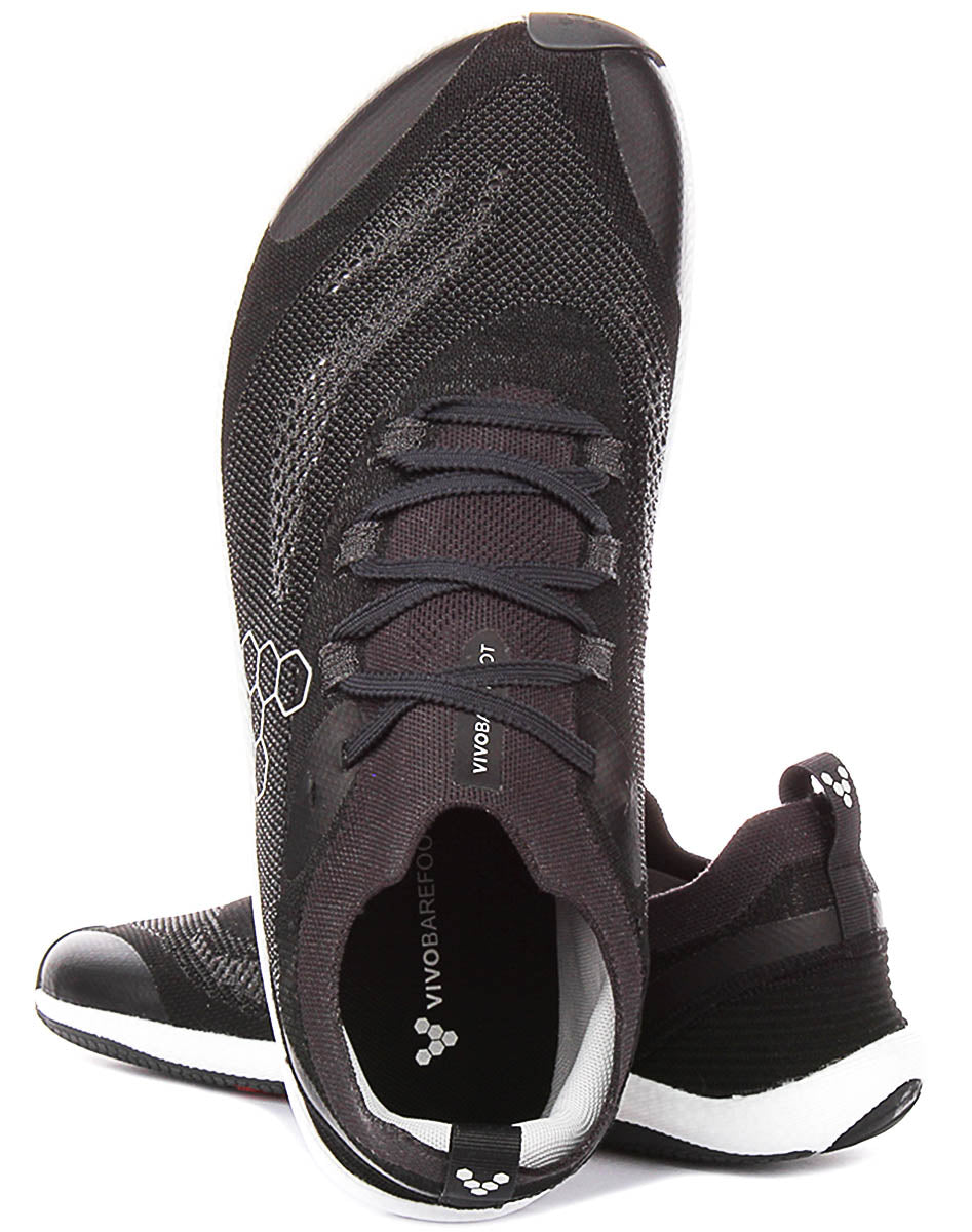 Vivobarefoot Primus Flow Knit In Black For Men