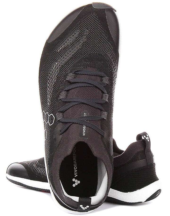 Vivobarefoot Primus Flow Knit In Black For Men