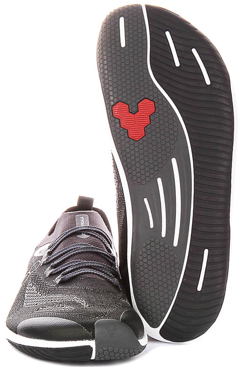 Vivobarefoot Primus Flow Knit In Black For Men