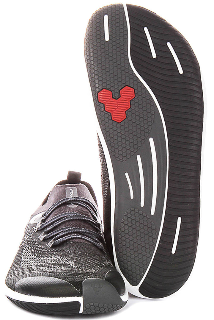 Vivobarefoot Primus Flow Knit In Black For Men