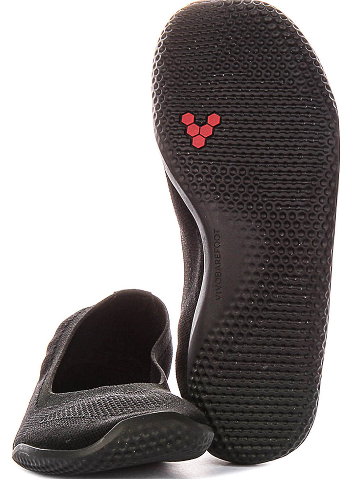 Vivobarefoot Asana Yin Ballet Pump In Black For Women