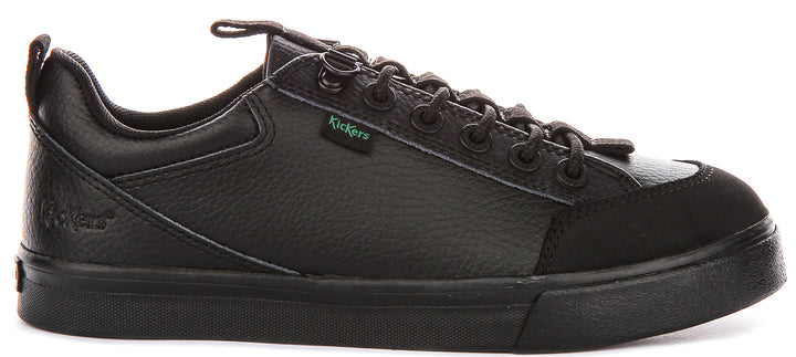 Kickers Tovni Lo Track In Black For Junior