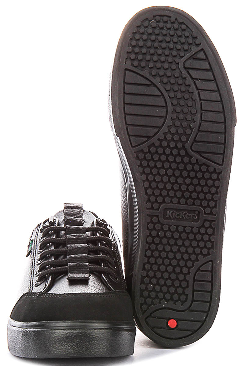 Kickers Tovni Lo Track In Black For Junior