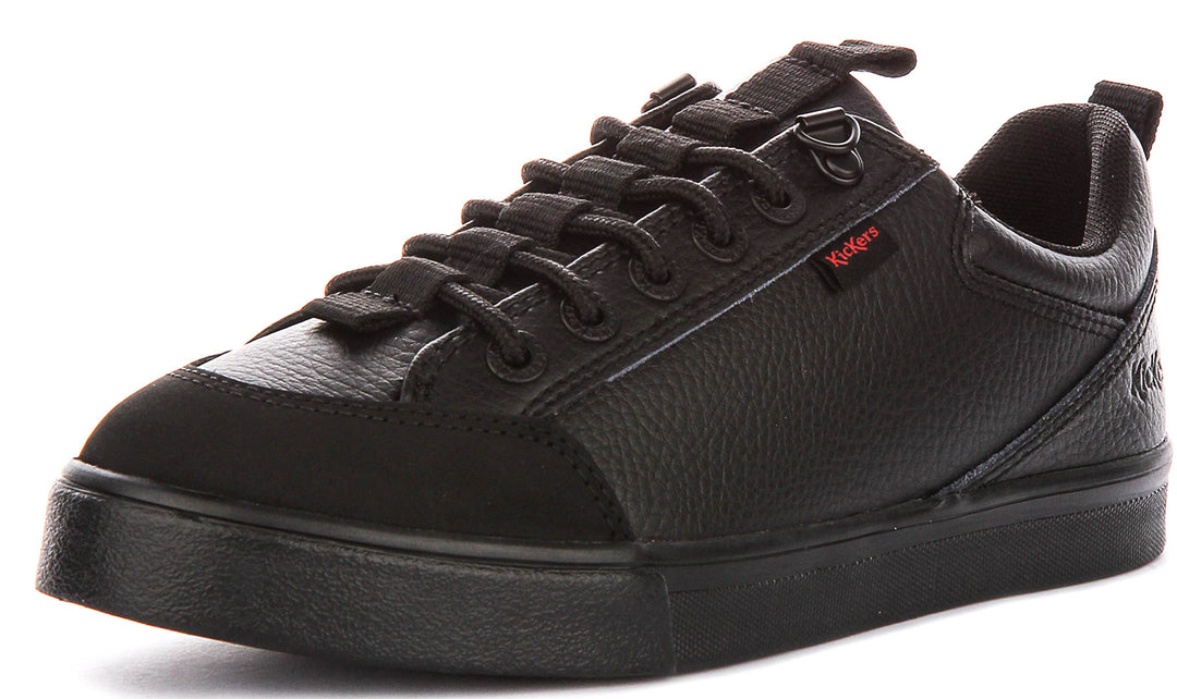 Kickers Tovni Lo Track In Black For Junior