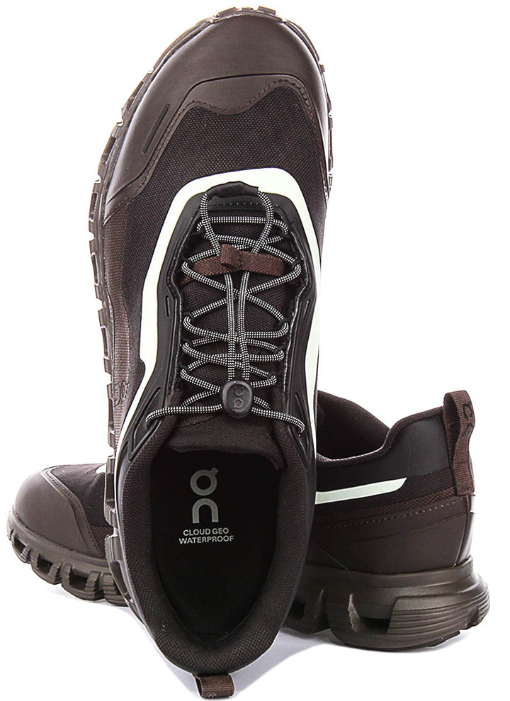 On Running Cloud 6 Geo Waterproof Black Lima For Men