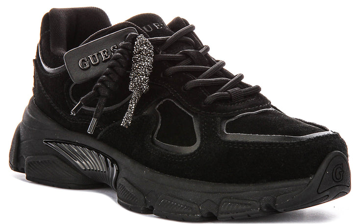 Guess Firra In Black For Women Sneaker