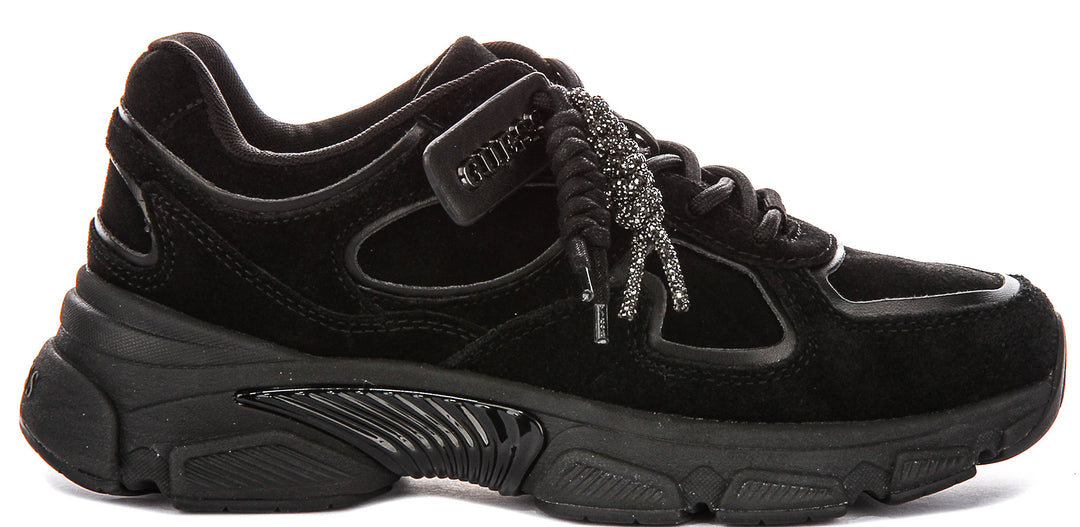 Guess Firra In Black For Women Sneaker