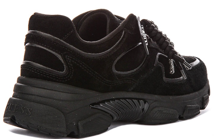 Guess Firra In Black For Women Sneaker