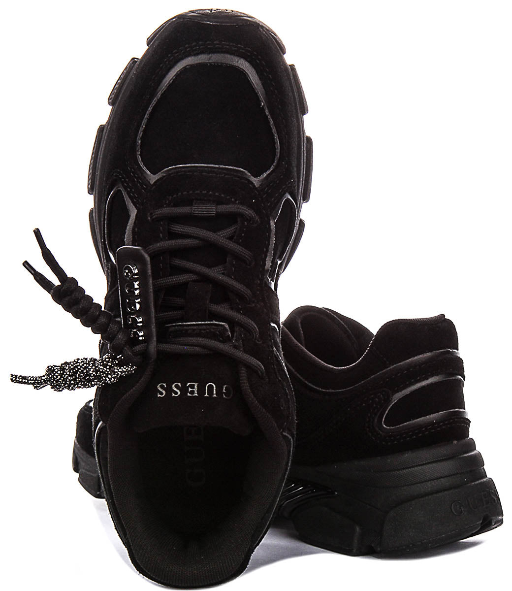 Guess Firra In Black For Women Sneaker