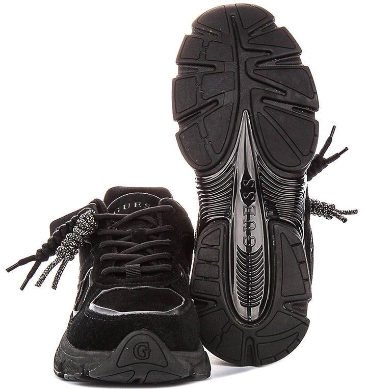 Guess Firra In Black For Women Sneaker