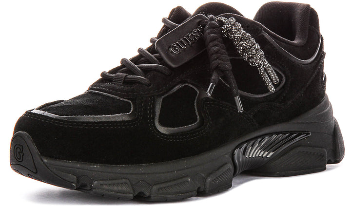 Guess Firra In Black For Women Sneaker