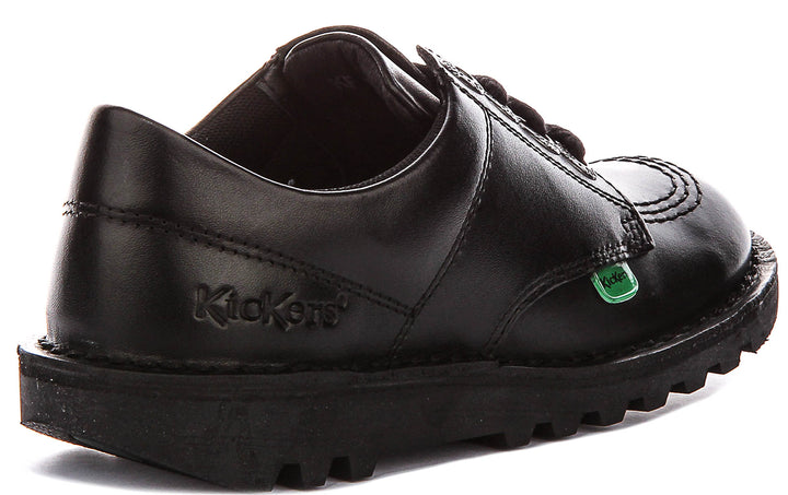Kickers Kick Lo In Black For Juniors