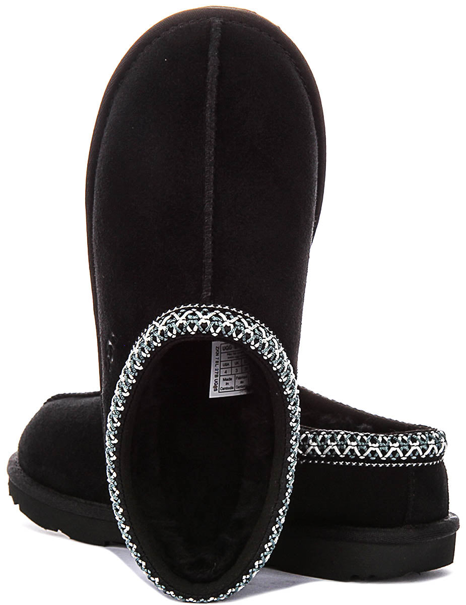 UGG K Tasman II In Black For Kid
