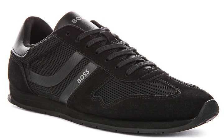 Boss Levon Runner Memi In Black For Men Sneaker