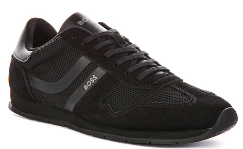 Boss Levon Runner Memi In Black For Men Sneaker