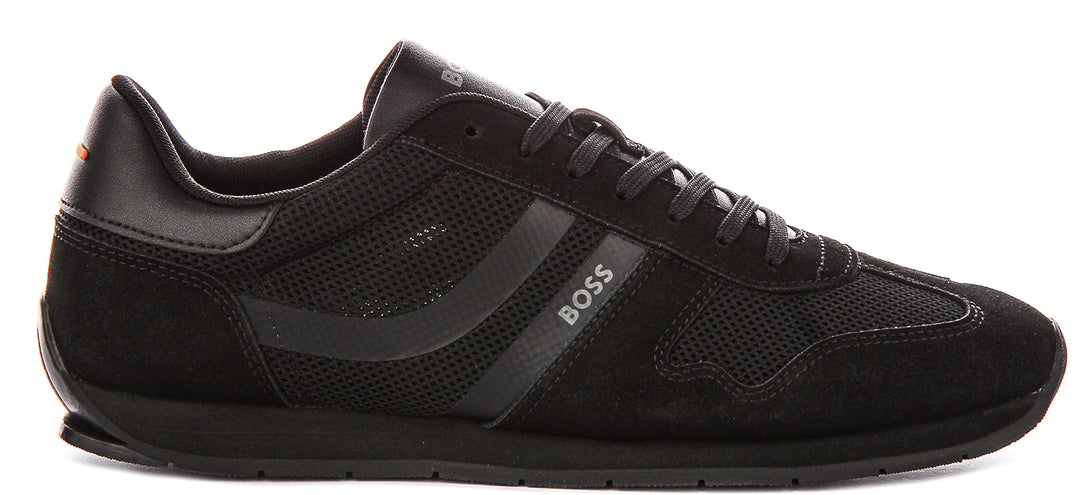 Boss Levon Runner Memi In Black For Men Sneaker